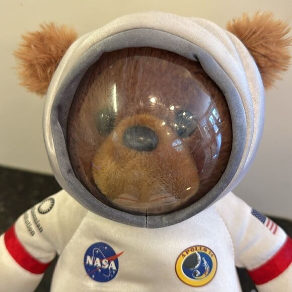 PLUSH DOLL NASA APOLLO 14 SMITHSONIAN GIFT SHOP SOUVENIR ASTRONAUT BEAR TOY - Picture 2 of 9